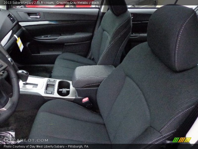 Graphite Gray Metallic / Black 2013 Subaru Legacy 2.5i Premium