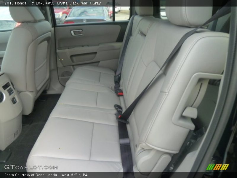 Rear Seat of 2013 Pilot EX-L 4WD