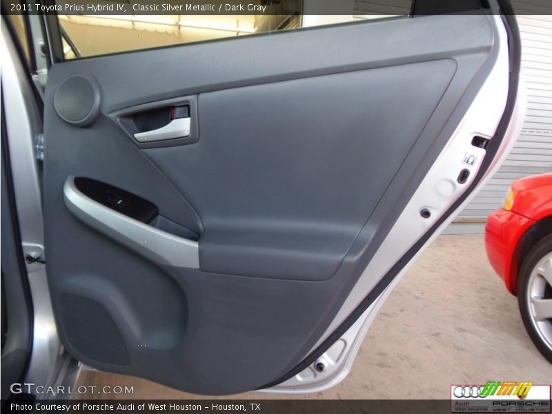 Classic Silver Metallic / Dark Gray 2011 Toyota Prius Hybrid IV