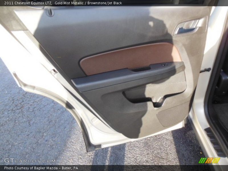Gold Mist Metallic / Brownstone/Jet Black 2011 Chevrolet Equinox LTZ