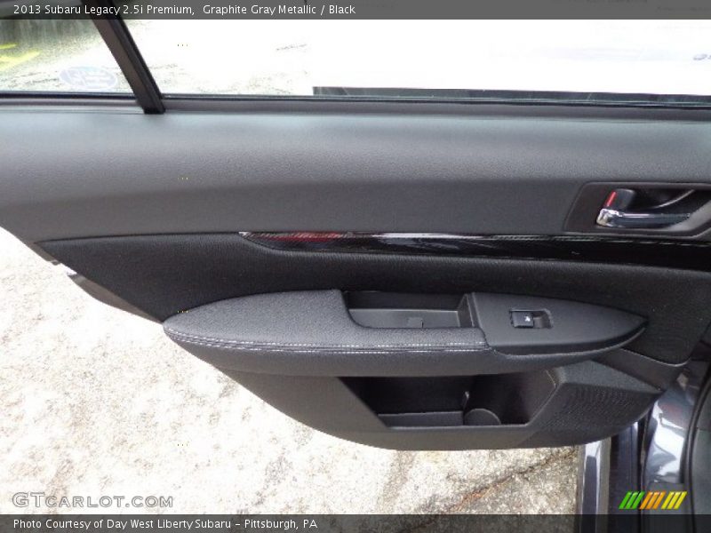 Graphite Gray Metallic / Black 2013 Subaru Legacy 2.5i Premium