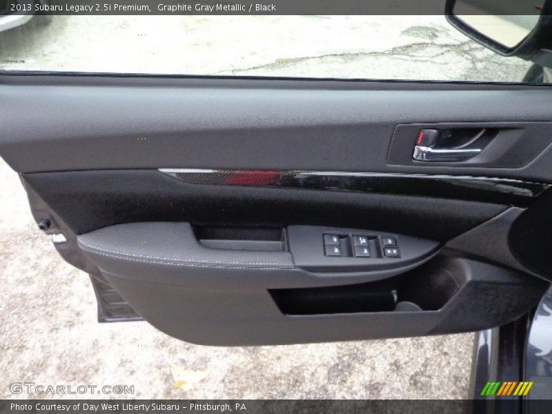Graphite Gray Metallic / Black 2013 Subaru Legacy 2.5i Premium