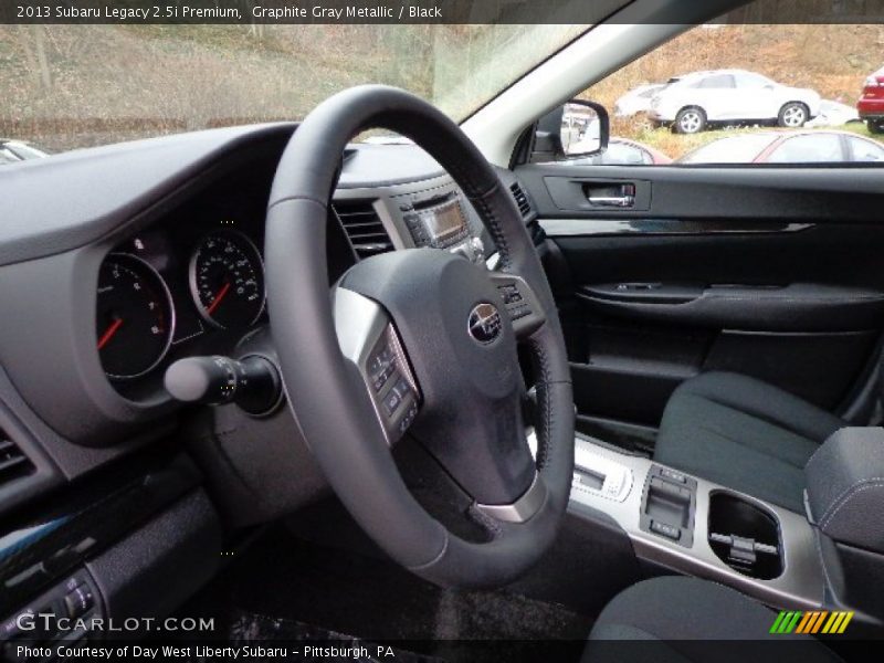 Graphite Gray Metallic / Black 2013 Subaru Legacy 2.5i Premium
