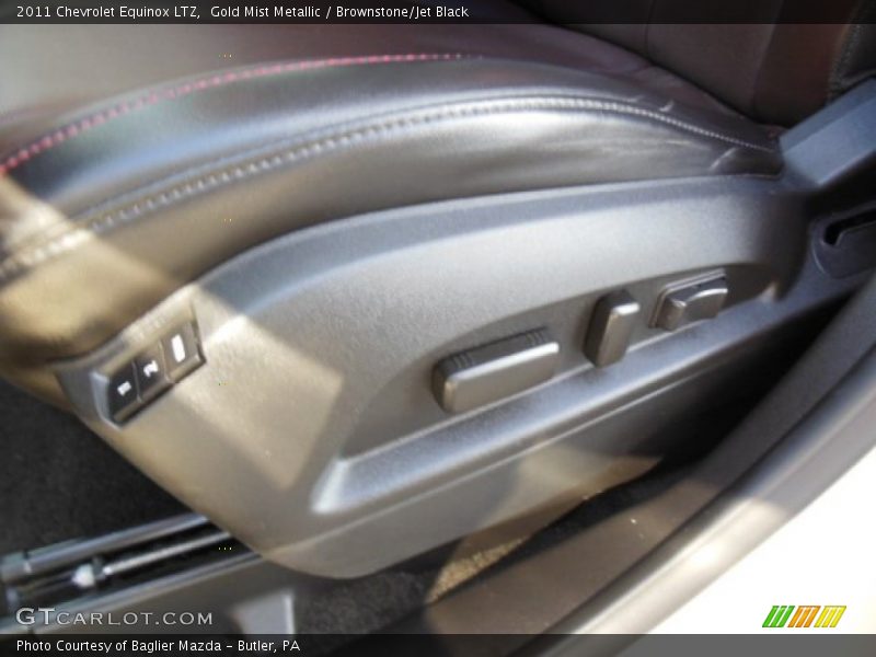 Gold Mist Metallic / Brownstone/Jet Black 2011 Chevrolet Equinox LTZ