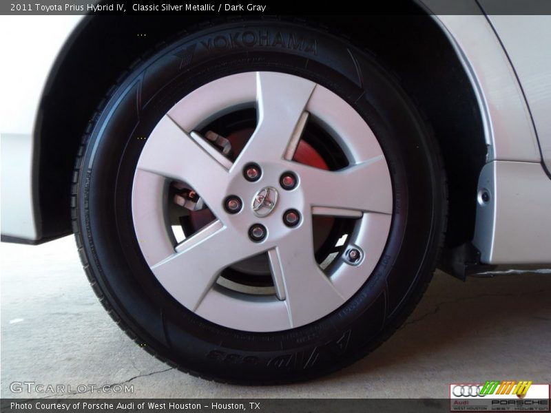 Classic Silver Metallic / Dark Gray 2011 Toyota Prius Hybrid IV