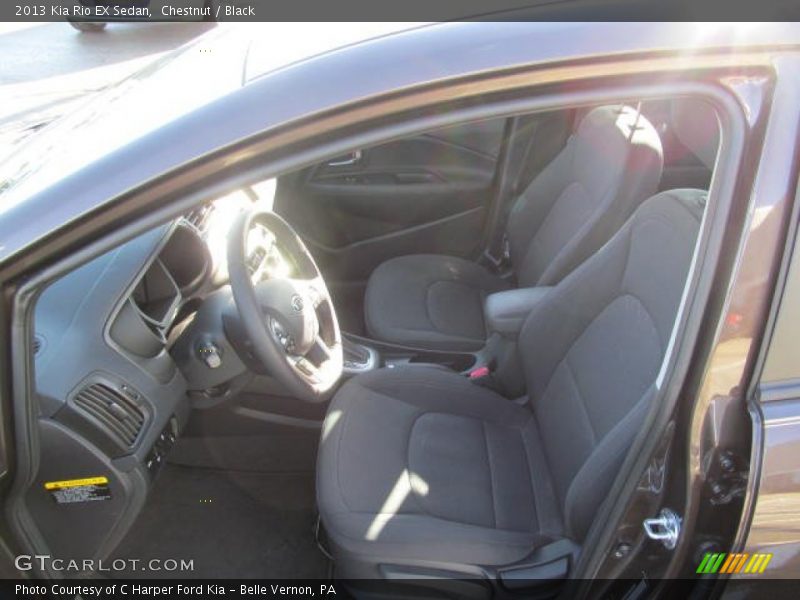 Chestnut / Black 2013 Kia Rio EX Sedan