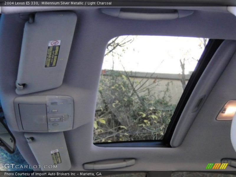 Millennium Silver Metallic / Light Charcoal 2004 Lexus ES 330