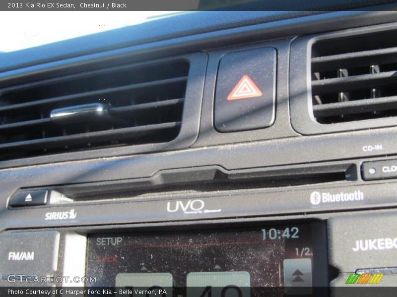 Chestnut / Black 2013 Kia Rio EX Sedan