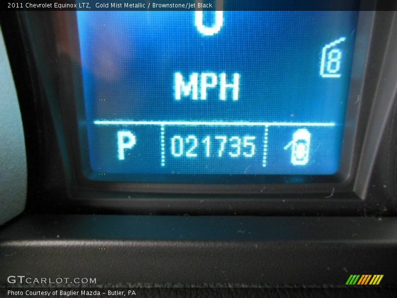 Gold Mist Metallic / Brownstone/Jet Black 2011 Chevrolet Equinox LTZ