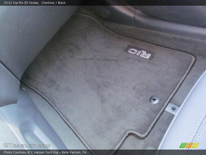 Chestnut / Black 2013 Kia Rio EX Sedan