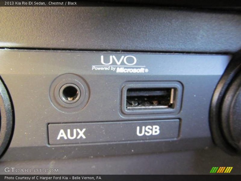 Controls of 2013 Rio EX Sedan