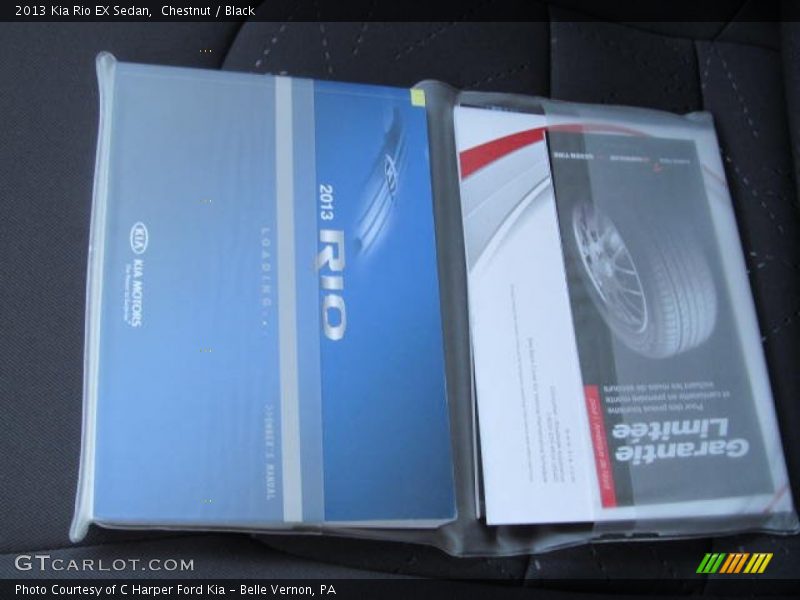 Books/Manuals of 2013 Rio EX Sedan