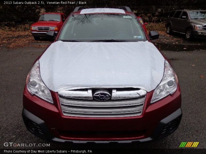 Venetian Red Pearl / Black 2013 Subaru Outback 2.5i