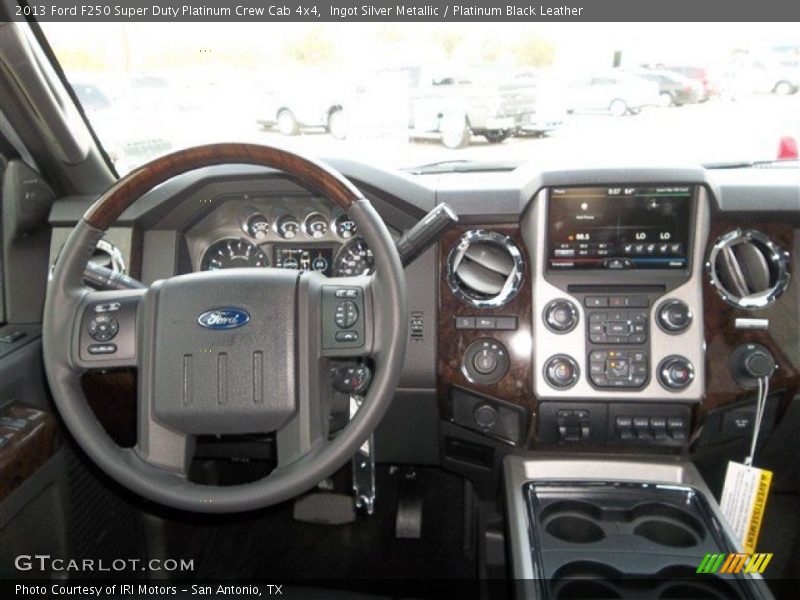 Dashboard of 2013 F250 Super Duty Platinum Crew Cab 4x4