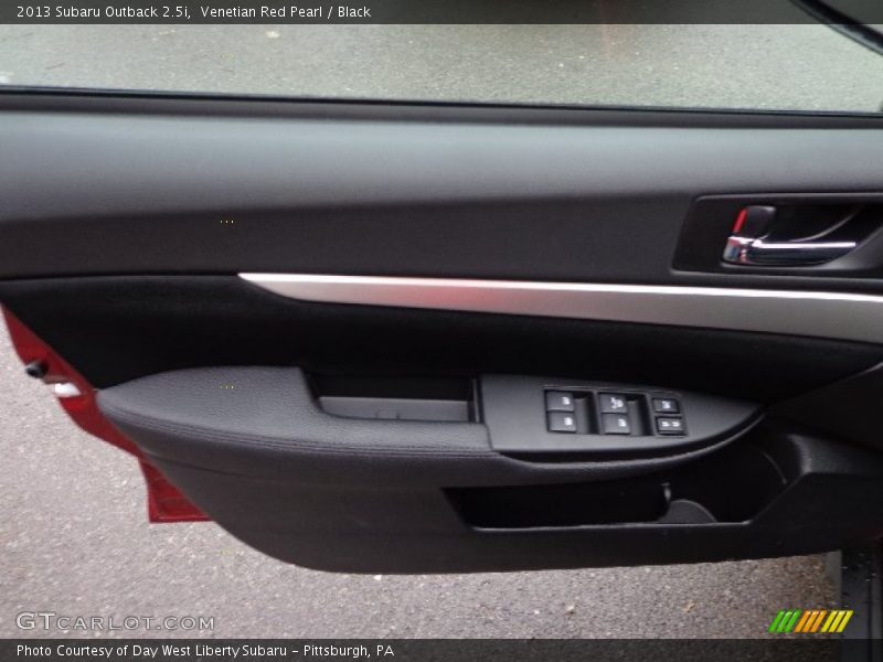 Venetian Red Pearl / Black 2013 Subaru Outback 2.5i