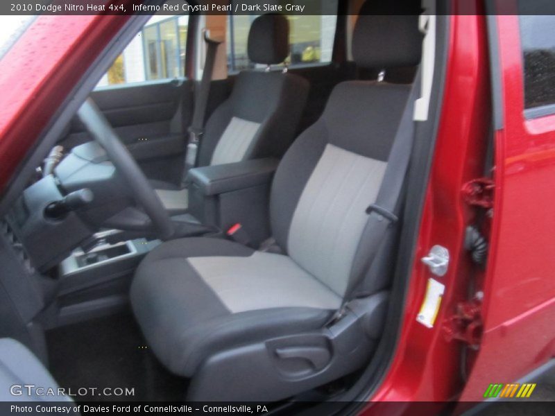 Inferno Red Crystal Pearl / Dark Slate Gray 2010 Dodge Nitro Heat 4x4