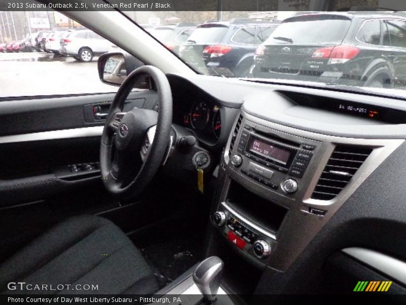 Venetian Red Pearl / Black 2013 Subaru Outback 2.5i