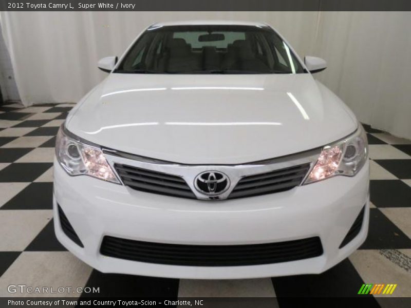 Super White / Ivory 2012 Toyota Camry L