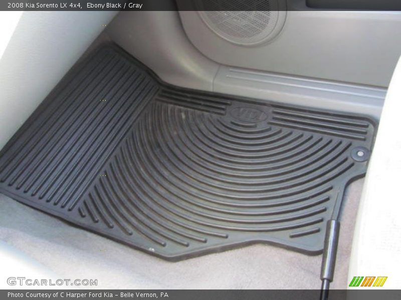 Ebony Black / Gray 2008 Kia Sorento LX 4x4