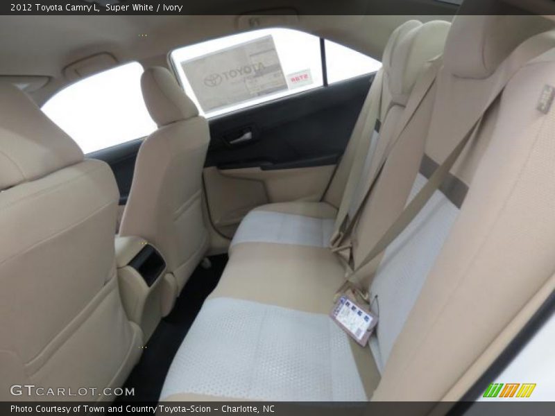 Super White / Ivory 2012 Toyota Camry L