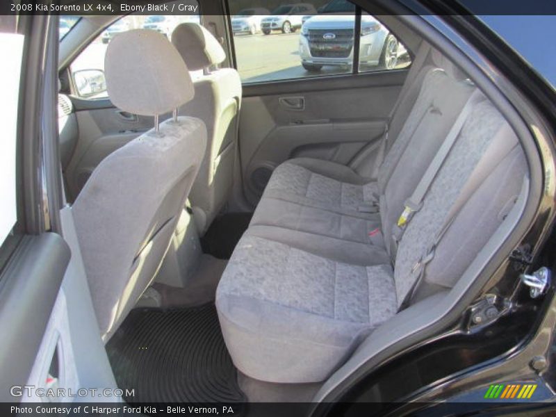 Ebony Black / Gray 2008 Kia Sorento LX 4x4