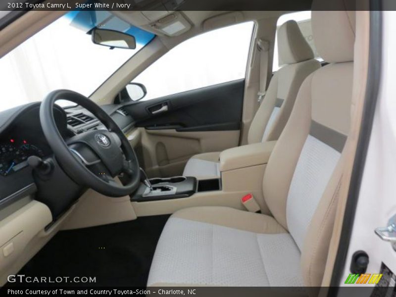 Super White / Ivory 2012 Toyota Camry L