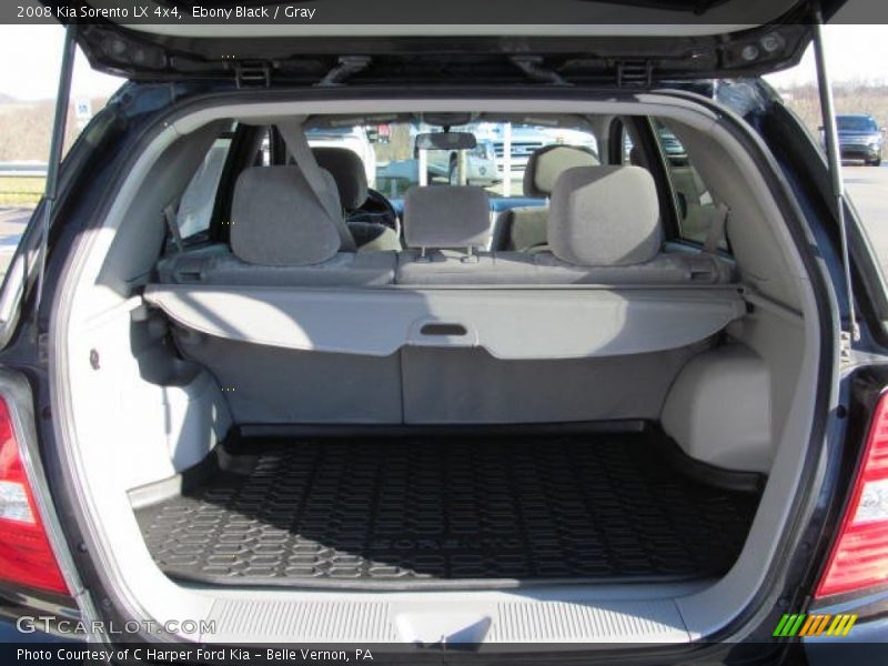 Ebony Black / Gray 2008 Kia Sorento LX 4x4
