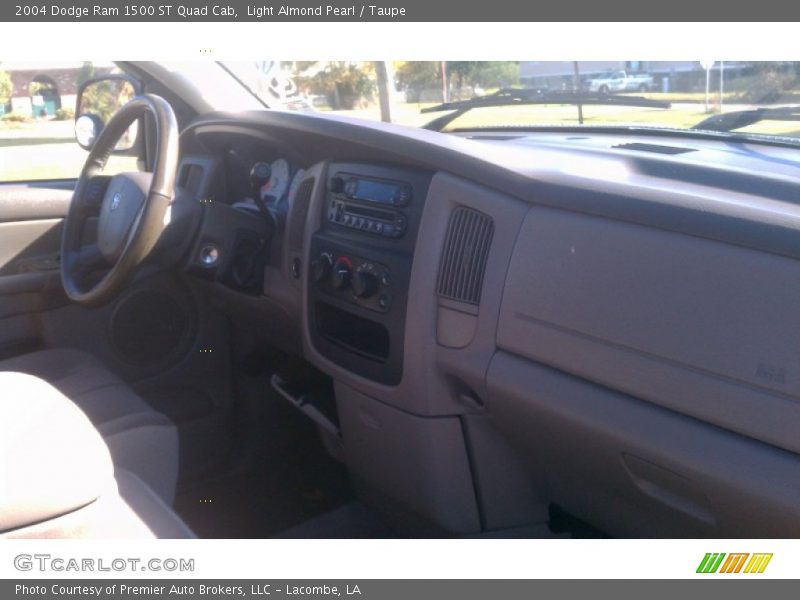 Light Almond Pearl / Taupe 2004 Dodge Ram 1500 ST Quad Cab
