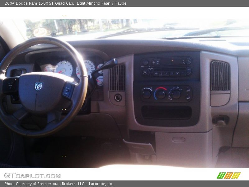 Light Almond Pearl / Taupe 2004 Dodge Ram 1500 ST Quad Cab