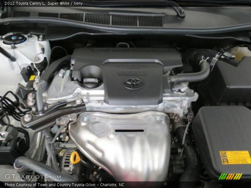 Super White / Ivory 2012 Toyota Camry L
