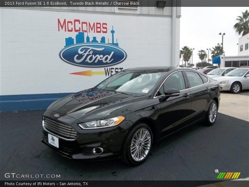 Tuxedo Black Metallic / Charcoal Black 2013 Ford Fusion SE 1.6 EcoBoost