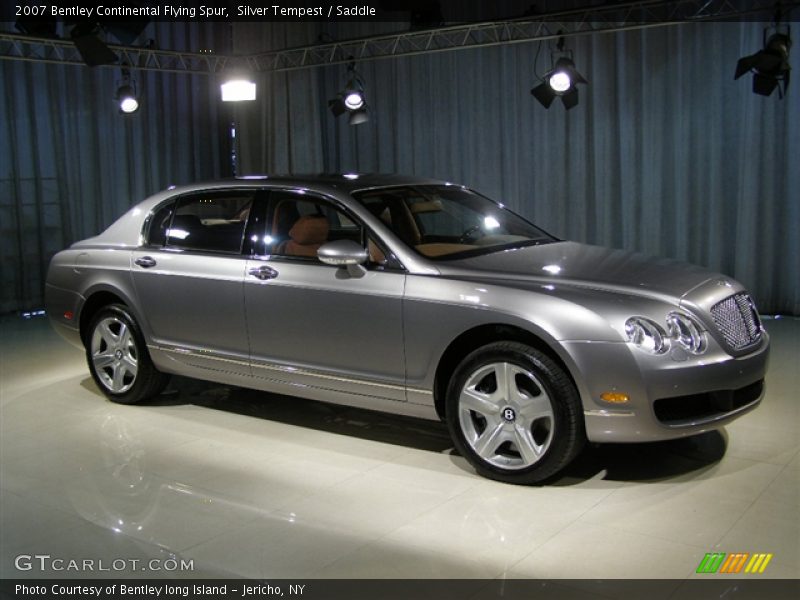 Silver Tempest / Saddle 2007 Bentley Continental Flying Spur