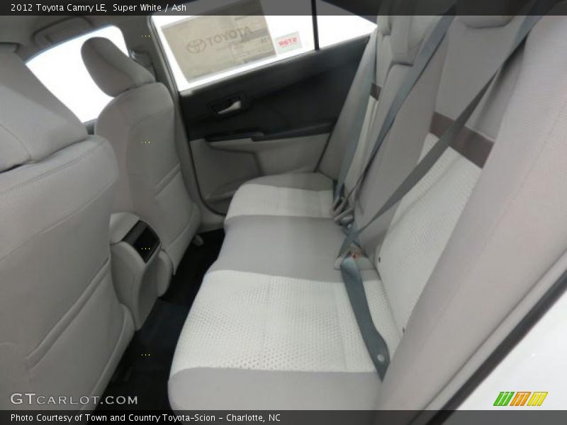 Super White / Ash 2012 Toyota Camry LE