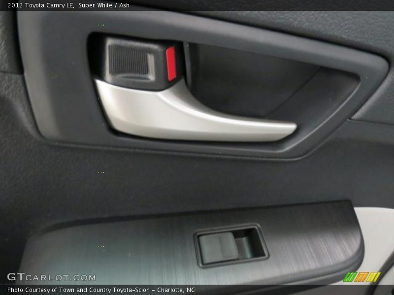 Super White / Ash 2012 Toyota Camry LE