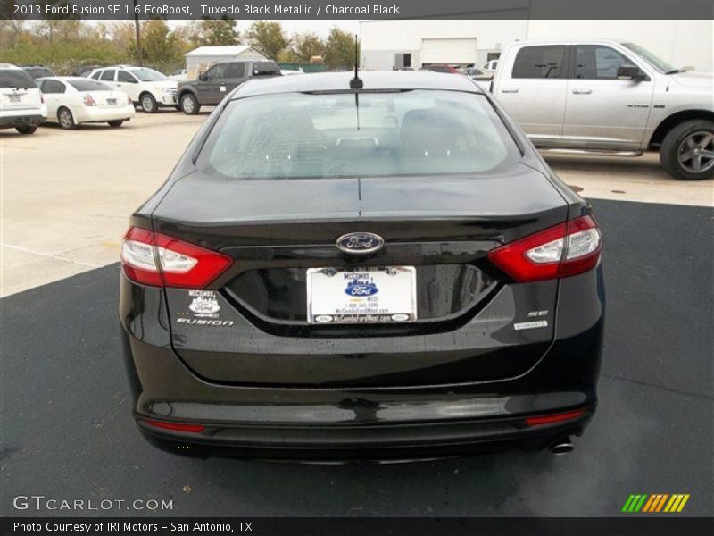 Tuxedo Black Metallic / Charcoal Black 2013 Ford Fusion SE 1.6 EcoBoost