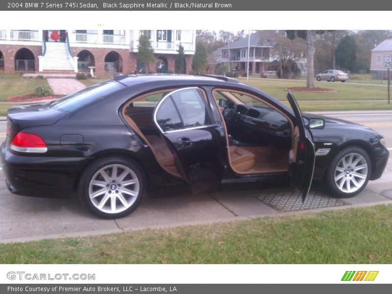  2004 7 Series 745i Sedan Black Sapphire Metallic
