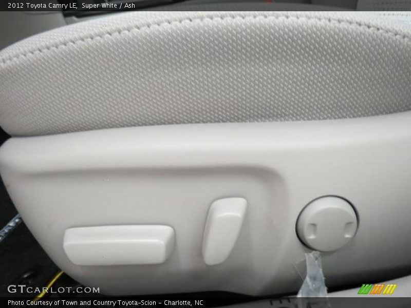 Super White / Ash 2012 Toyota Camry LE