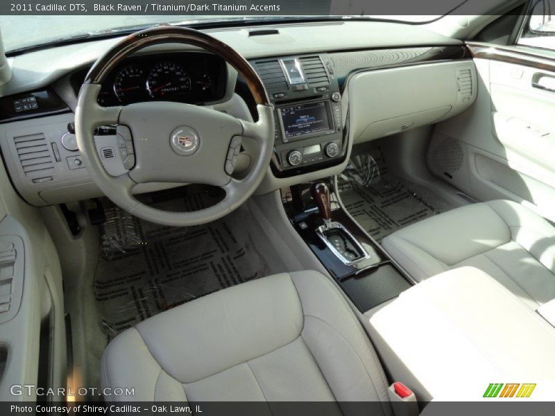 Titanium/Dark Titanium Accents Interior - 2011 DTS  