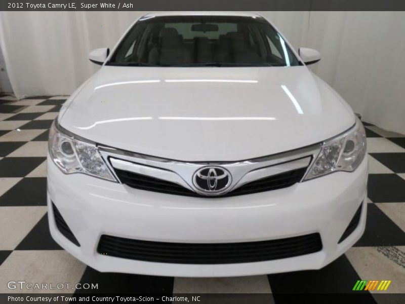 Super White / Ash 2012 Toyota Camry LE
