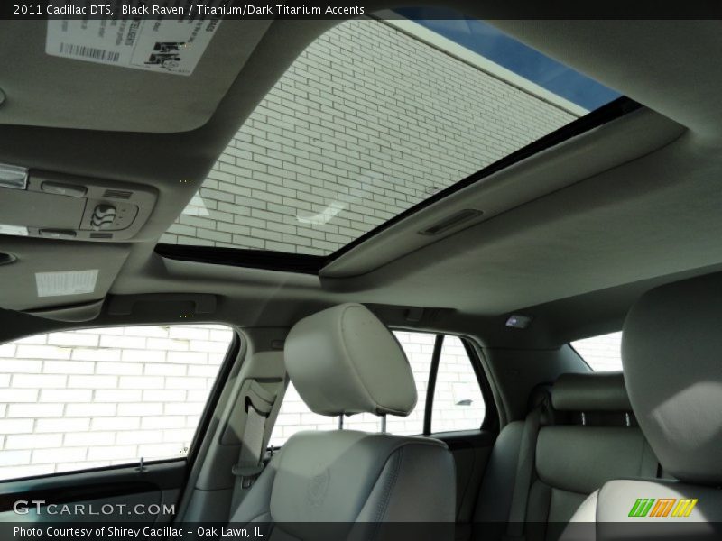Sunroof of 2011 DTS 