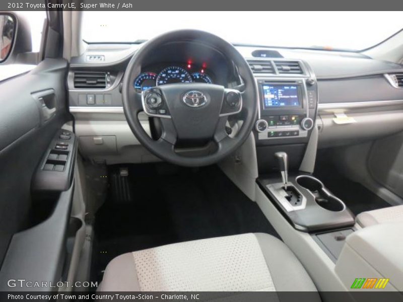 Super White / Ash 2012 Toyota Camry LE