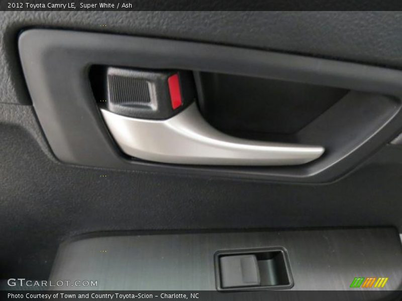 Super White / Ash 2012 Toyota Camry LE