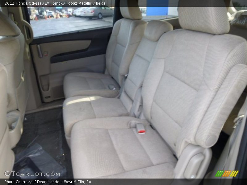 Smoky Topaz Metallic / Beige 2012 Honda Odyssey EX