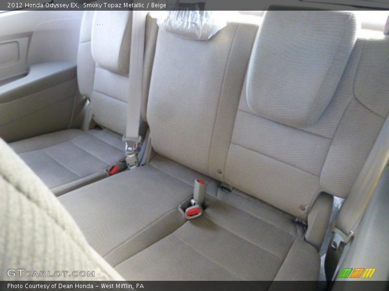 Smoky Topaz Metallic / Beige 2012 Honda Odyssey EX
