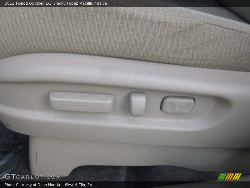 Smoky Topaz Metallic / Beige 2012 Honda Odyssey EX