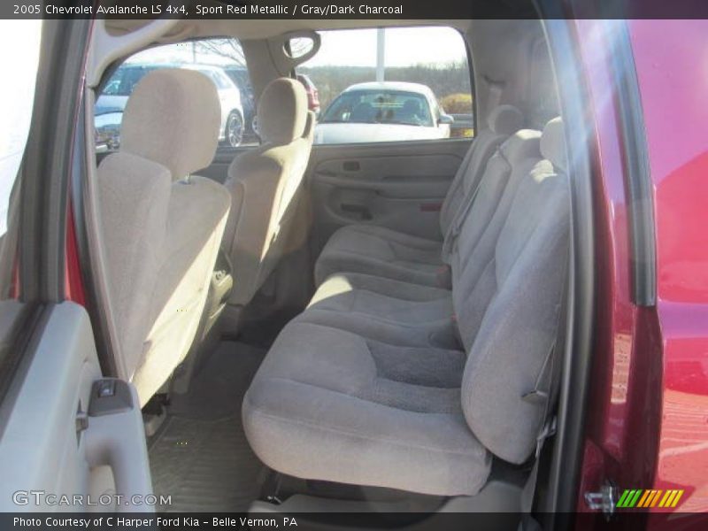 Sport Red Metallic / Gray/Dark Charcoal 2005 Chevrolet Avalanche LS 4x4