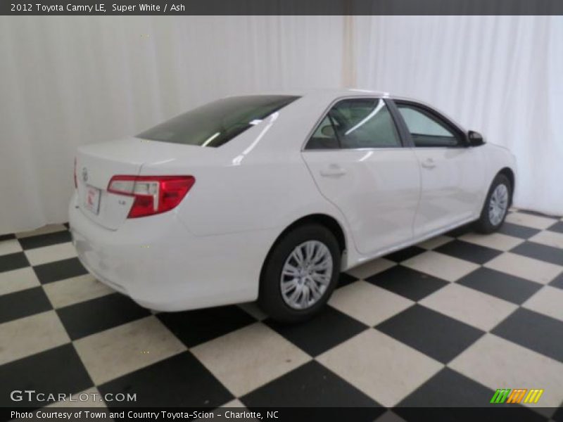 Super White / Ash 2012 Toyota Camry LE