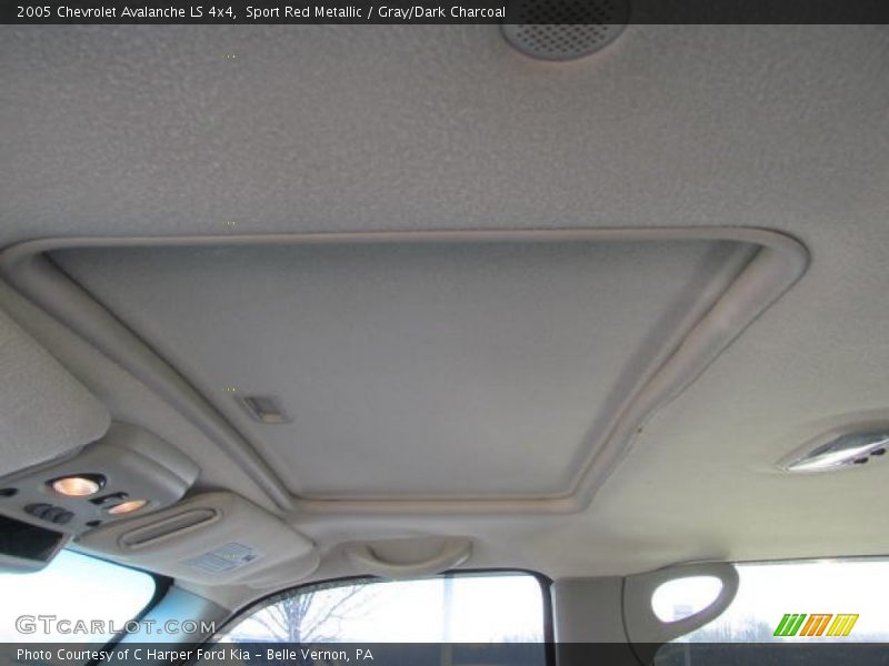 Sport Red Metallic / Gray/Dark Charcoal 2005 Chevrolet Avalanche LS 4x4