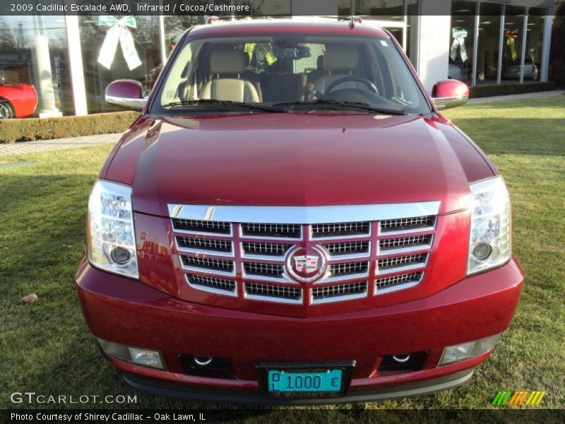 Infrared / Cocoa/Cashmere 2009 Cadillac Escalade AWD