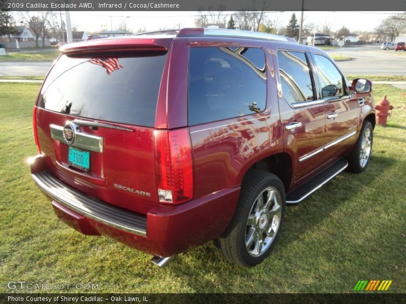 Infrared / Cocoa/Cashmere 2009 Cadillac Escalade AWD